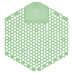 Fresh Products Wave 3D Urinal Deodorizer Screen, Cucumber Melon Scent, Green, 10/Box